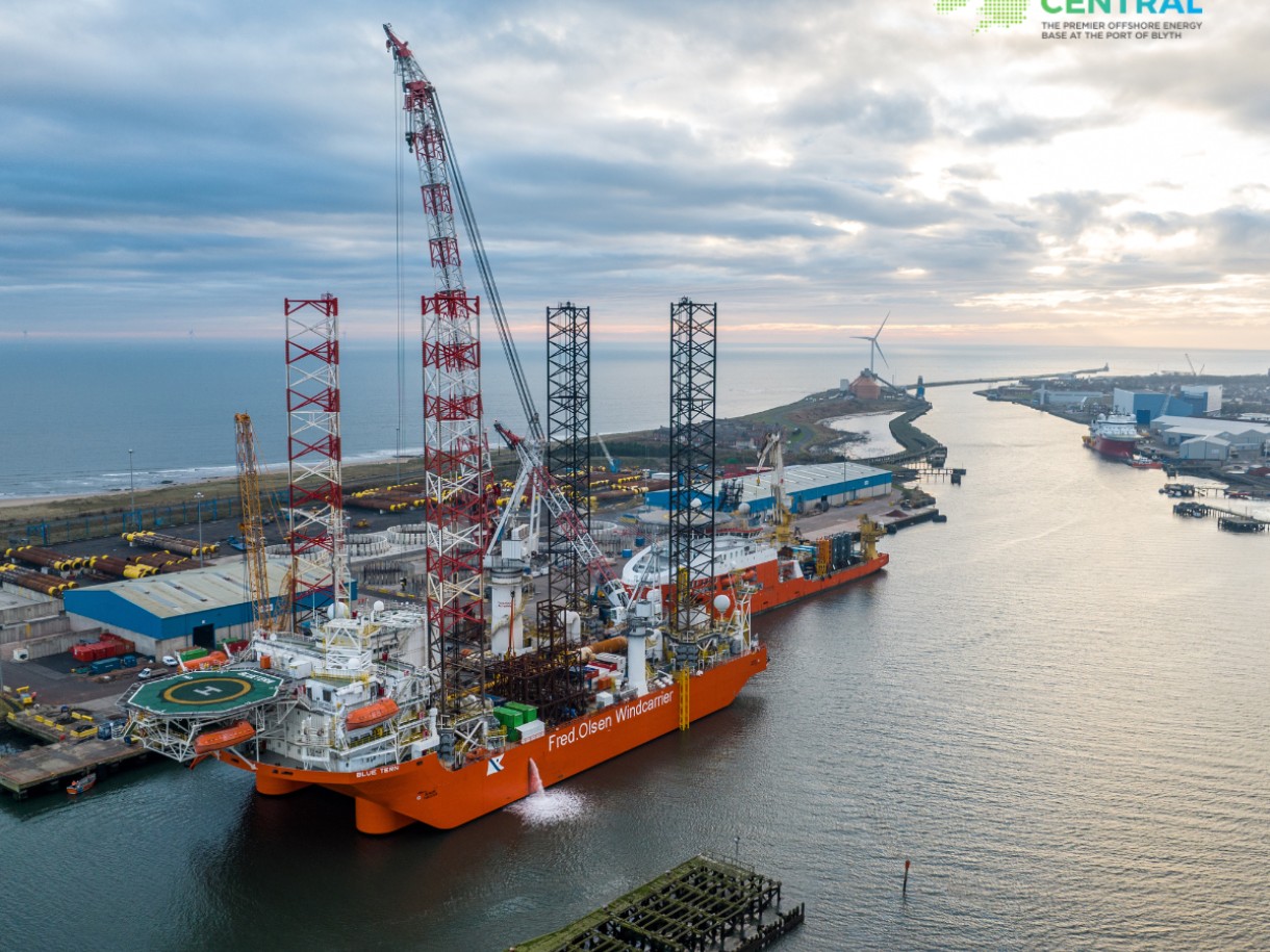 Energy Central at the Port Of Blyth site